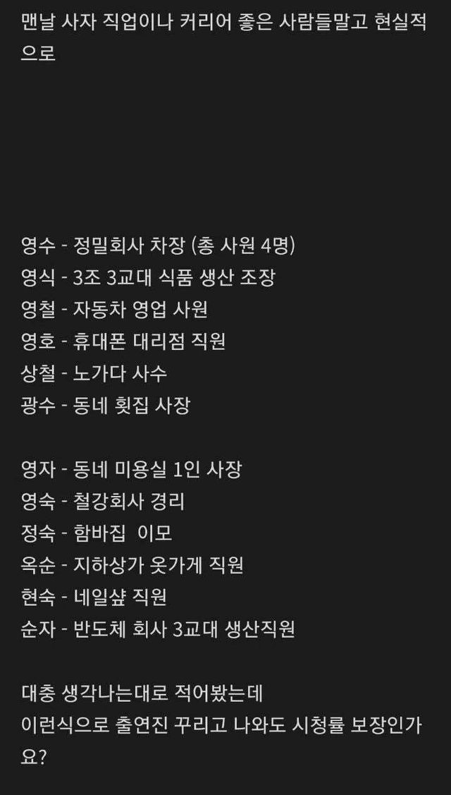 나는솔로 안챙겨보는 사람도 바로 뛰어오는 조합