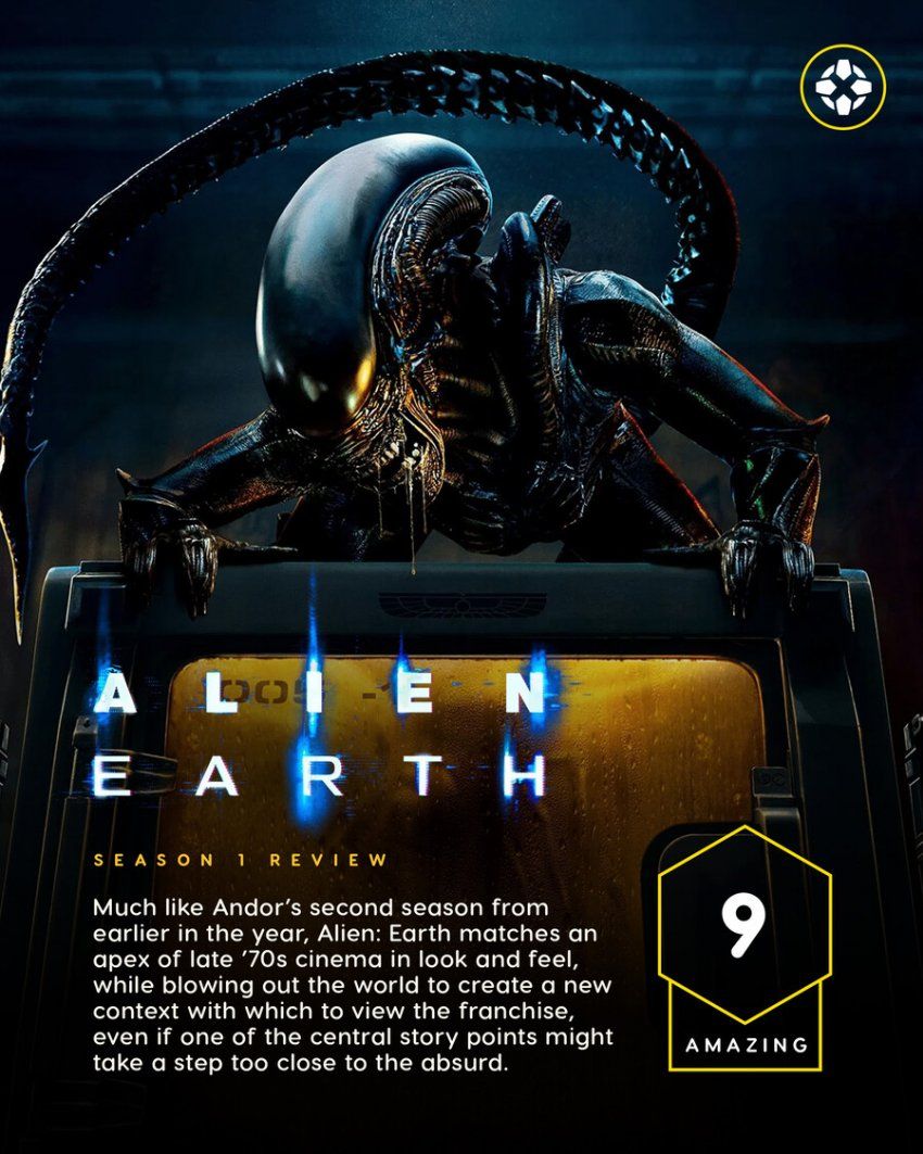 내일 공개되는 에일리언:어스 IGN, 로튼토마토 점수