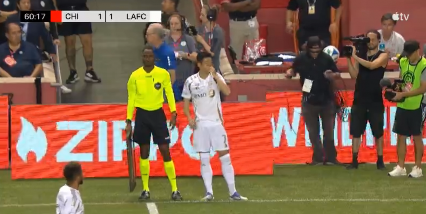 LA FC 후반 60분 손흥민 투입