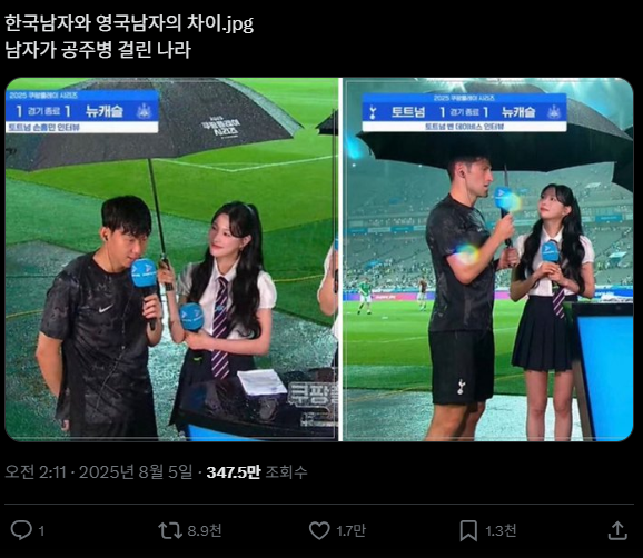 여초에서 손흥민 때문에 분노하는 이유