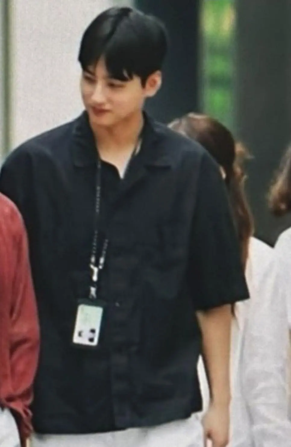 유퀴즈에 살짝 비친 차은우 동생