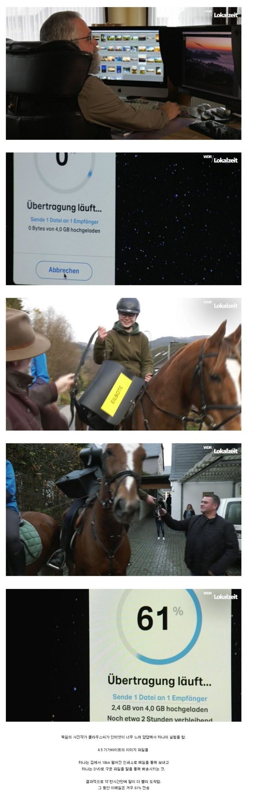 독일 시골 인터넷 속도