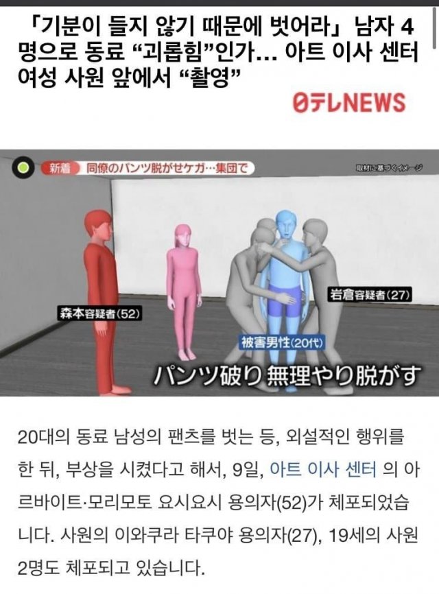 [싱갤] 싱글벙글 일본 직장내 이지메 클라스