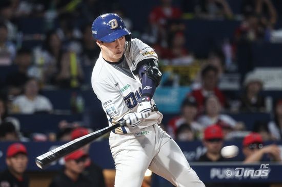 KIA 6위까지 추락했다…0:5→8:5→14:6→16:12 난타전 끝 충격패→박건우 결승 만루포 NC 주말 2전 전승 [창원:스코어]