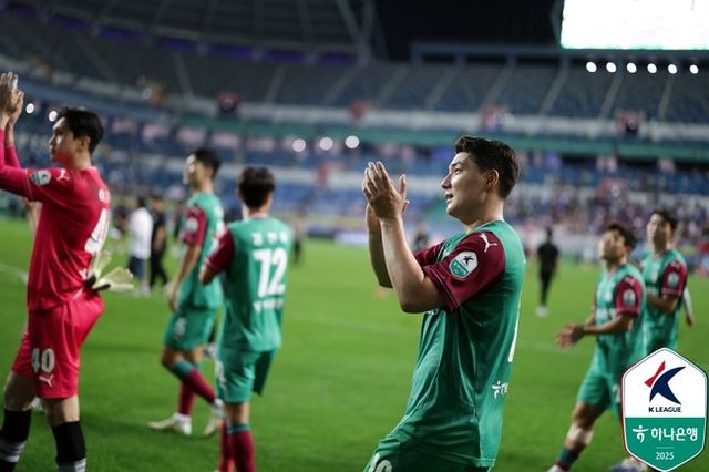 [K리그1 라이브] 75일 만에 11호 골….주민규 황선홍 감독님이 책임진다는 발언 때문에 자신감 있게 해