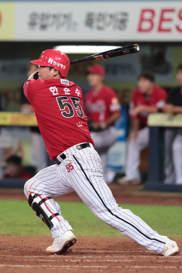 한준수 만루포 KIA. 삼성에 이틀연속 승리…단독 5위 수성