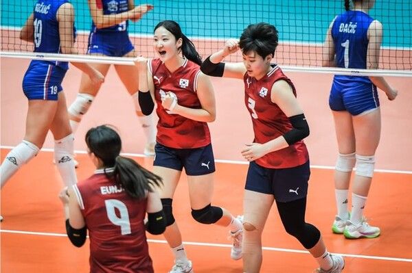 U-21 여자배구 세르비아 3-0으로 완파…세계선수권 13위로 마감