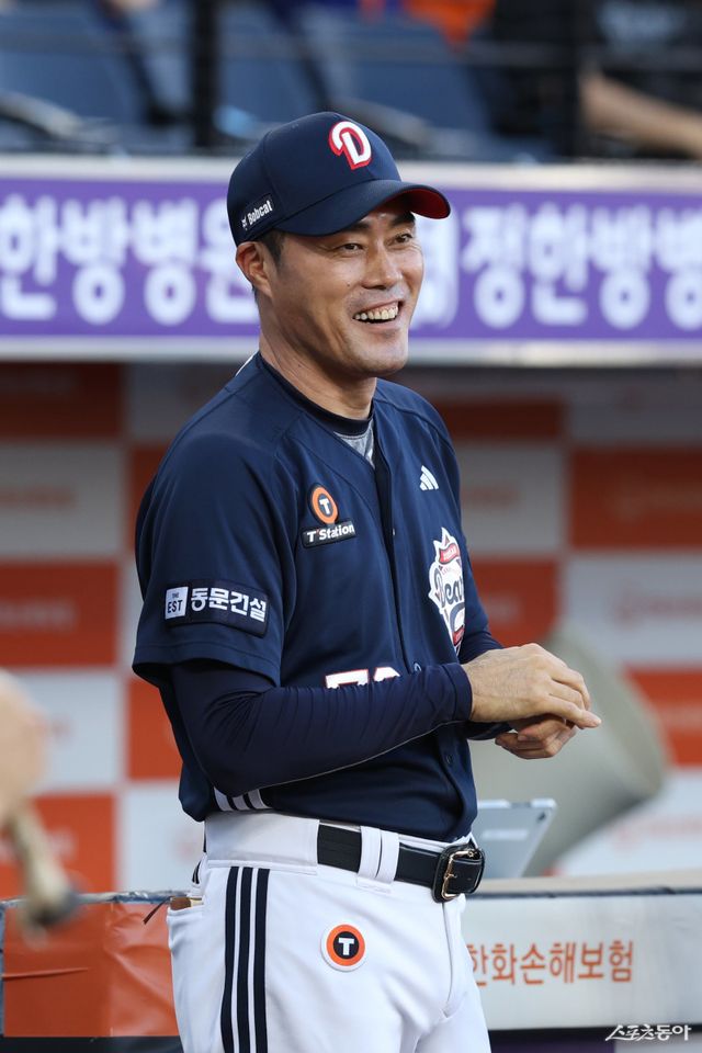 [SD 대전 승장] “승리를 향한 강한 집념” 조성환 두산 감독대행 선수들 칭찬하고 또 칭찬했다