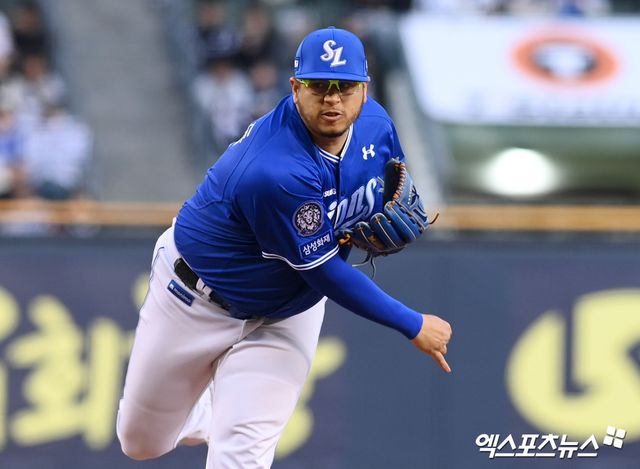 삼성 승승승 상승세 탔다!…후라도 8이닝 쾌투+6회 빅이닝 쐐기→NC 6-2 제압