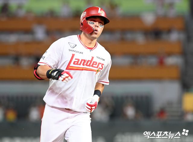 10연패 롯데 비켜! SSG 3위 도약→에레디아 4안타+한유섬 3안타 3타점 폭발…KT 5-3 제압 [수원:스코어]