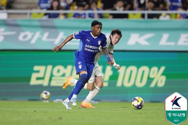 [K리그2 현장리뷰] 이것이 바로 빅버드 극장! 강성진-홍원진 추가시간 2골…수원 성남과 2-2 극적 무승부