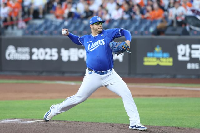 후라도를 경배하라! 7이닝 무실점 완벽투 삼성 한화전 4-0 완파→대전 원정 위닝시리즈 확보…가을야구 보인다 [대전:스코어]